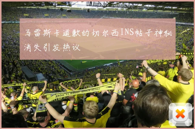 马雷斯卡道歉的切尔西INS帖子神秘消失引发热议